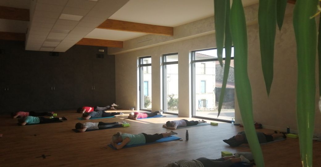 Salle Cours Yoga chez Lucille Rogier